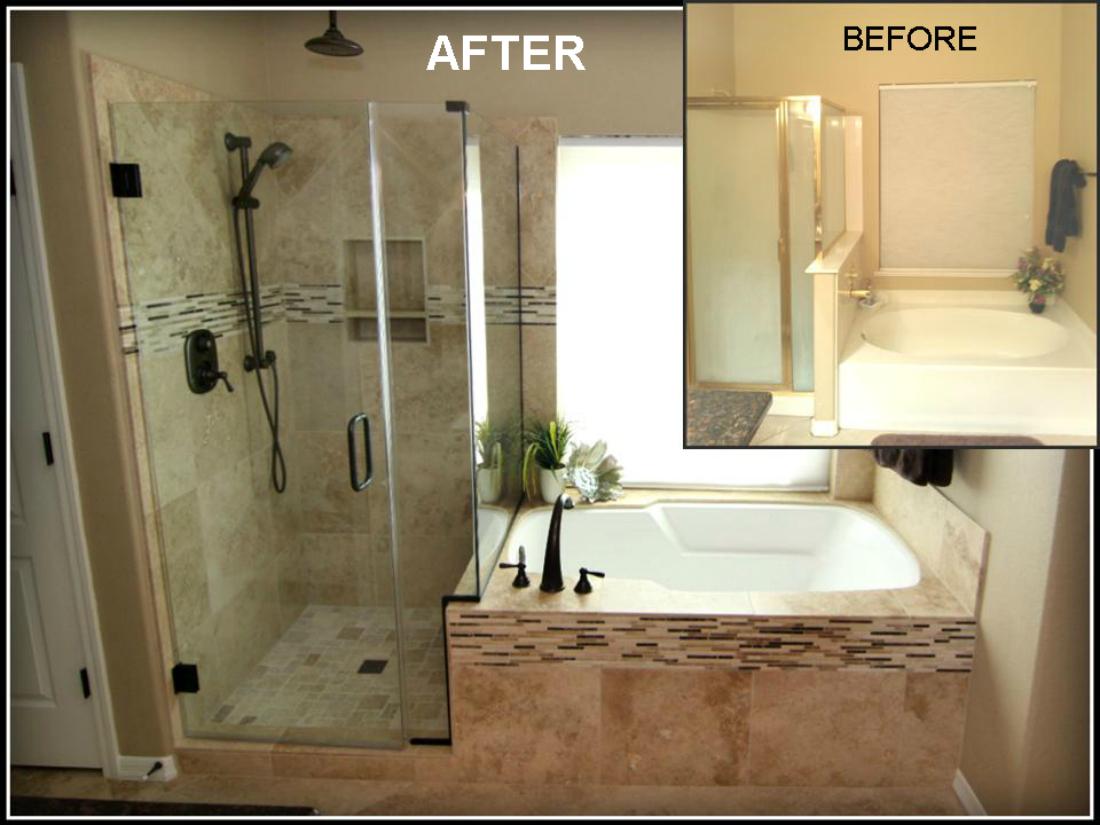 glass shower bathroom remodeling ideas | lovelyspaces.com