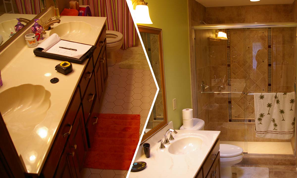 shower curtains bathroom remodeling ideas | lovelyspaces.com