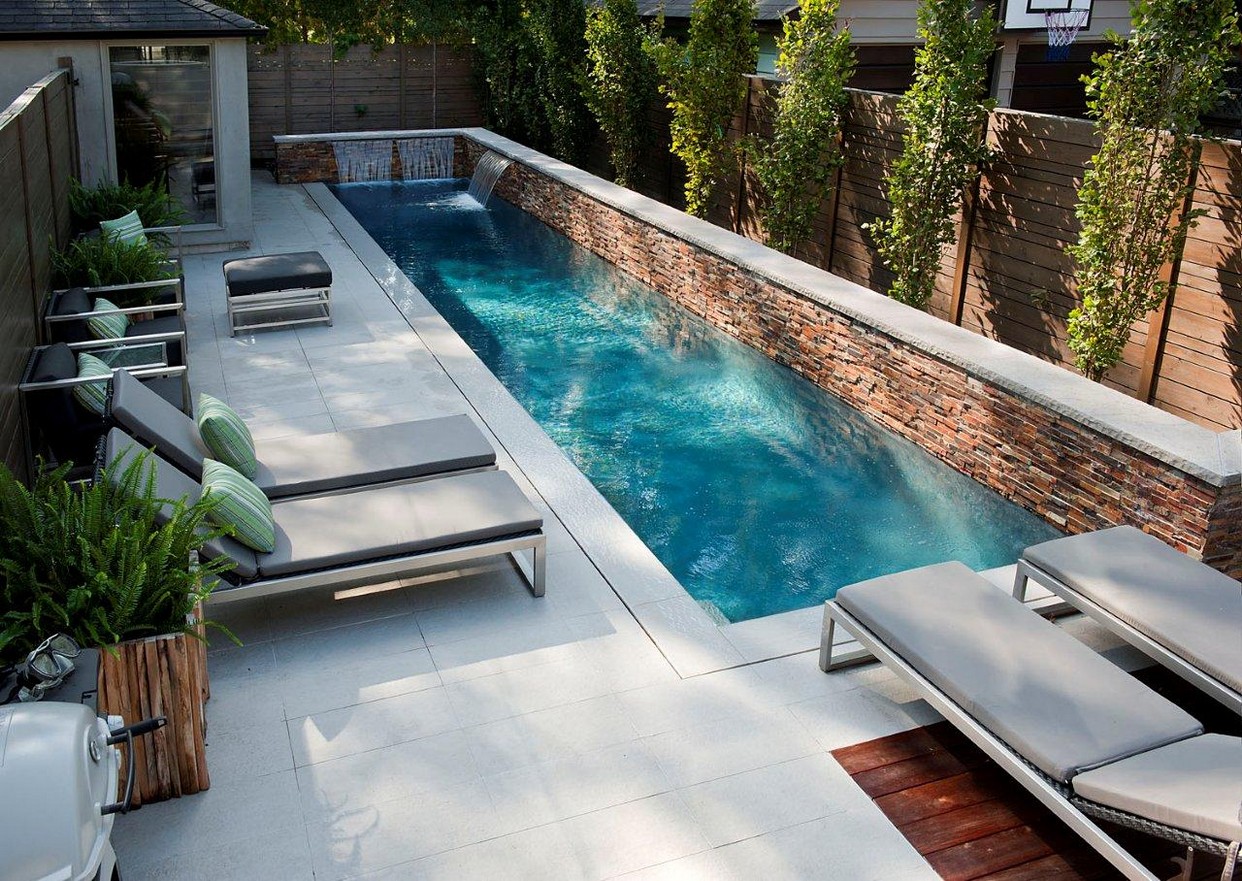 inground pool in Best Inspiring Backyard Designs | LovelySpaces.com