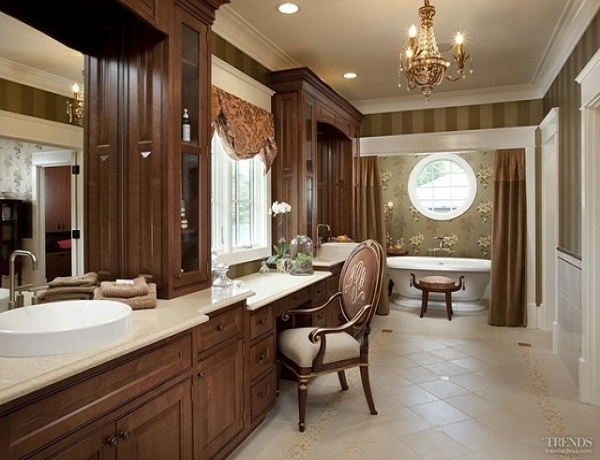 luxurious vanity his & hers bathroom sink | lovelyspaces.com